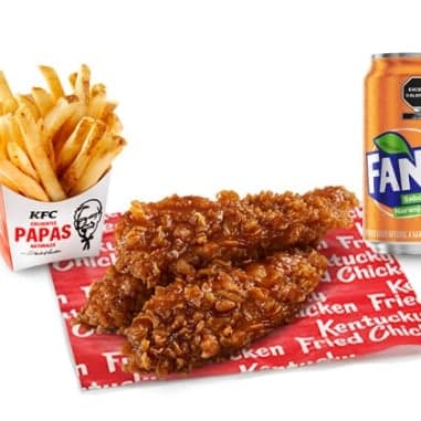 3 Ke Tiras® + Papas Med +Fanta