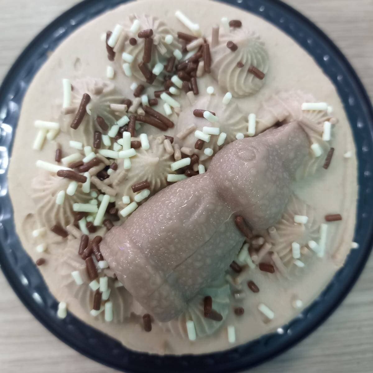 Individual Pastel Tres Leches Chocolate Conejito