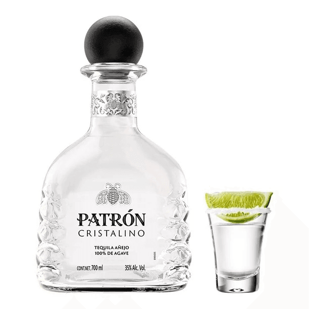 Tequila Patrón Añejo Cristalino 700 Ml