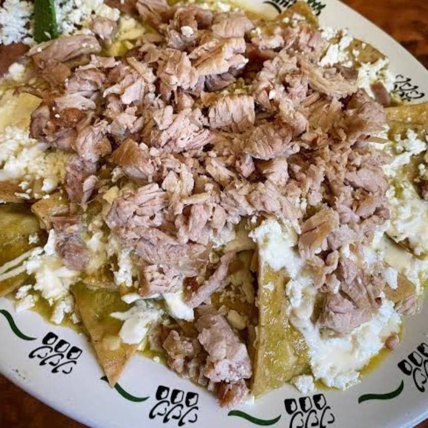 Chilaquiles Verdes / Bistec
