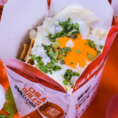 Chilaquiles con Huevo