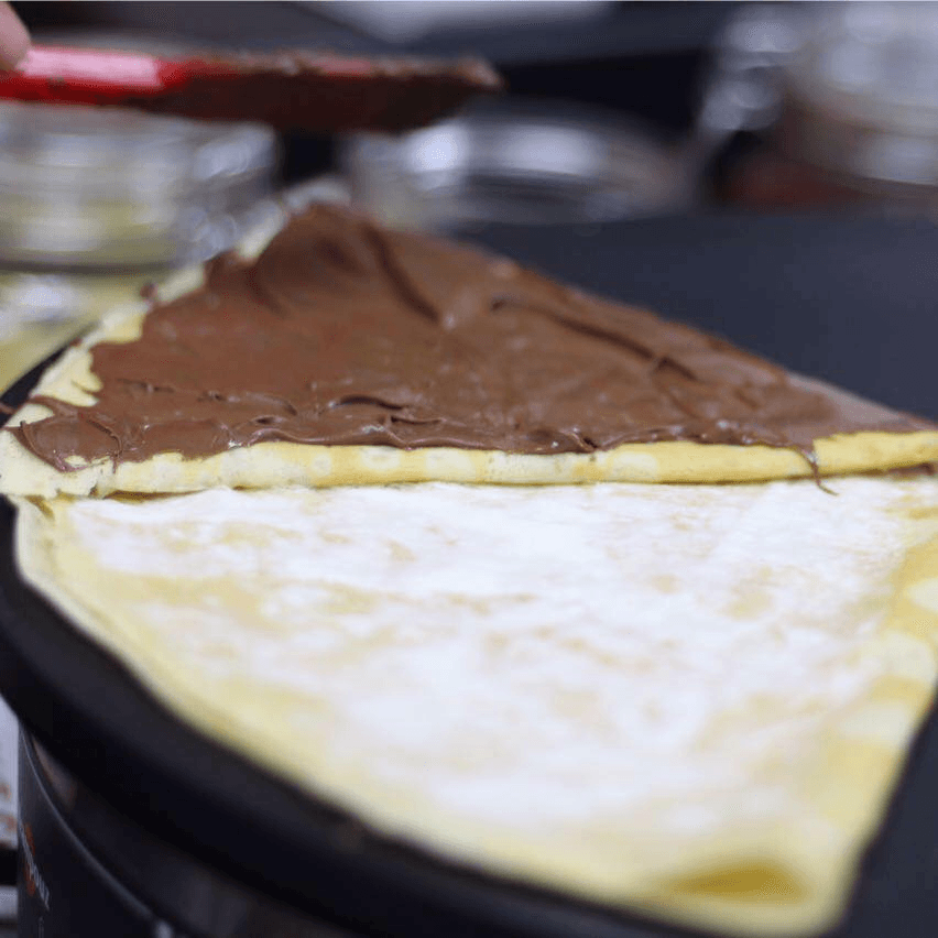 Crepa de Nutella con Philadelphia