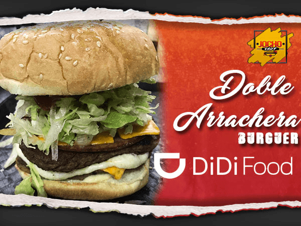 Hamburguesa Doble Arrachera