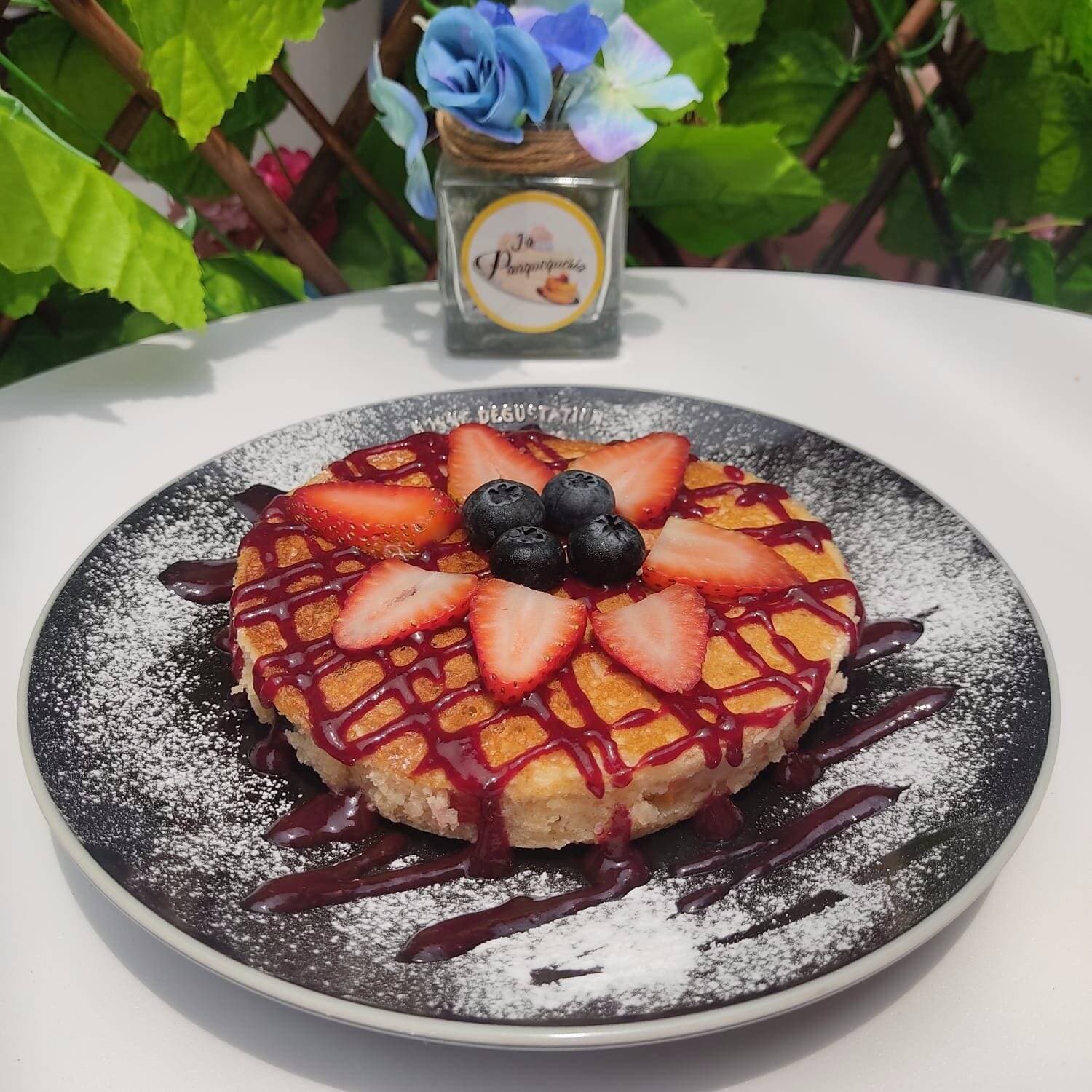 Panwiche Con Frutos Rojos