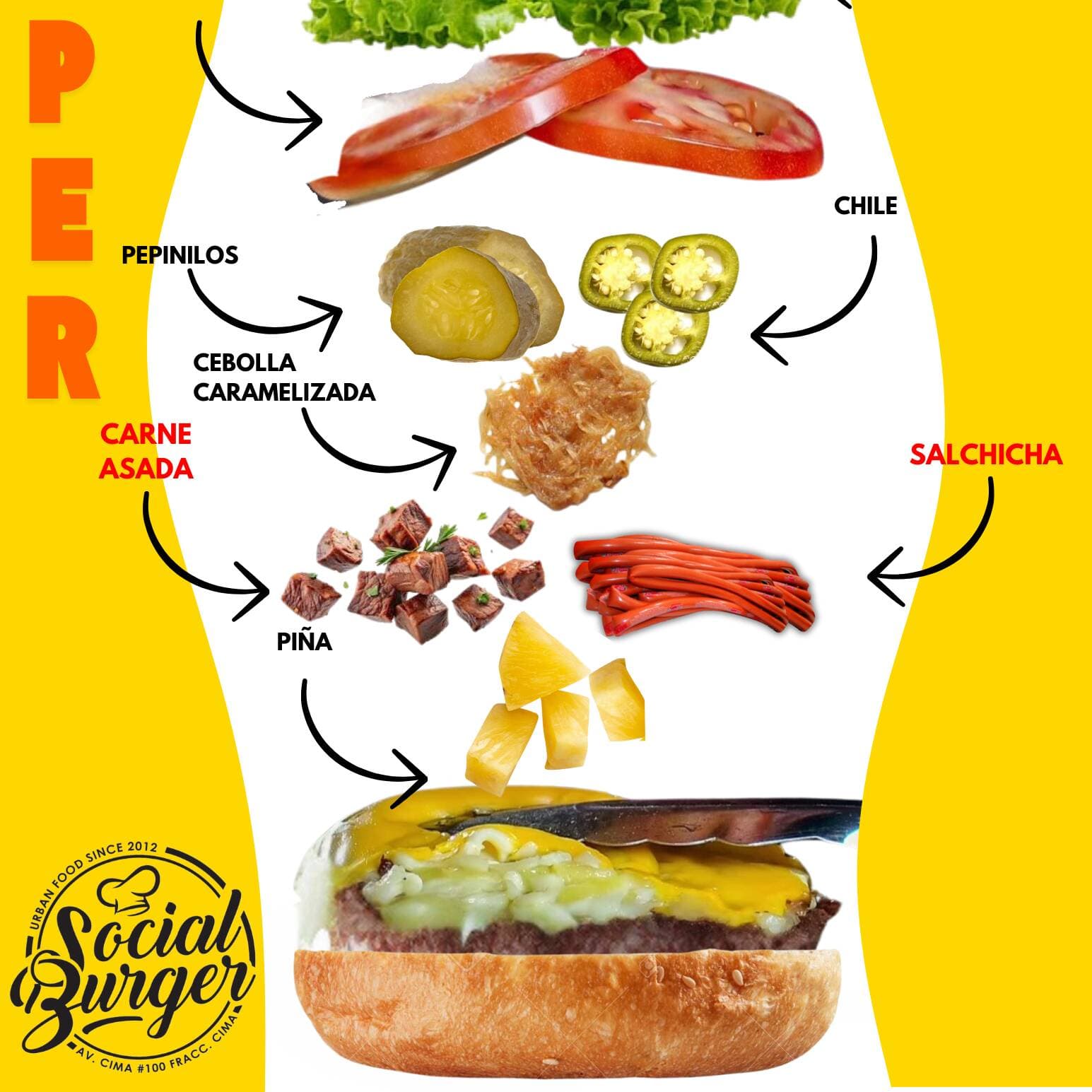 Hamburguesa Súper
