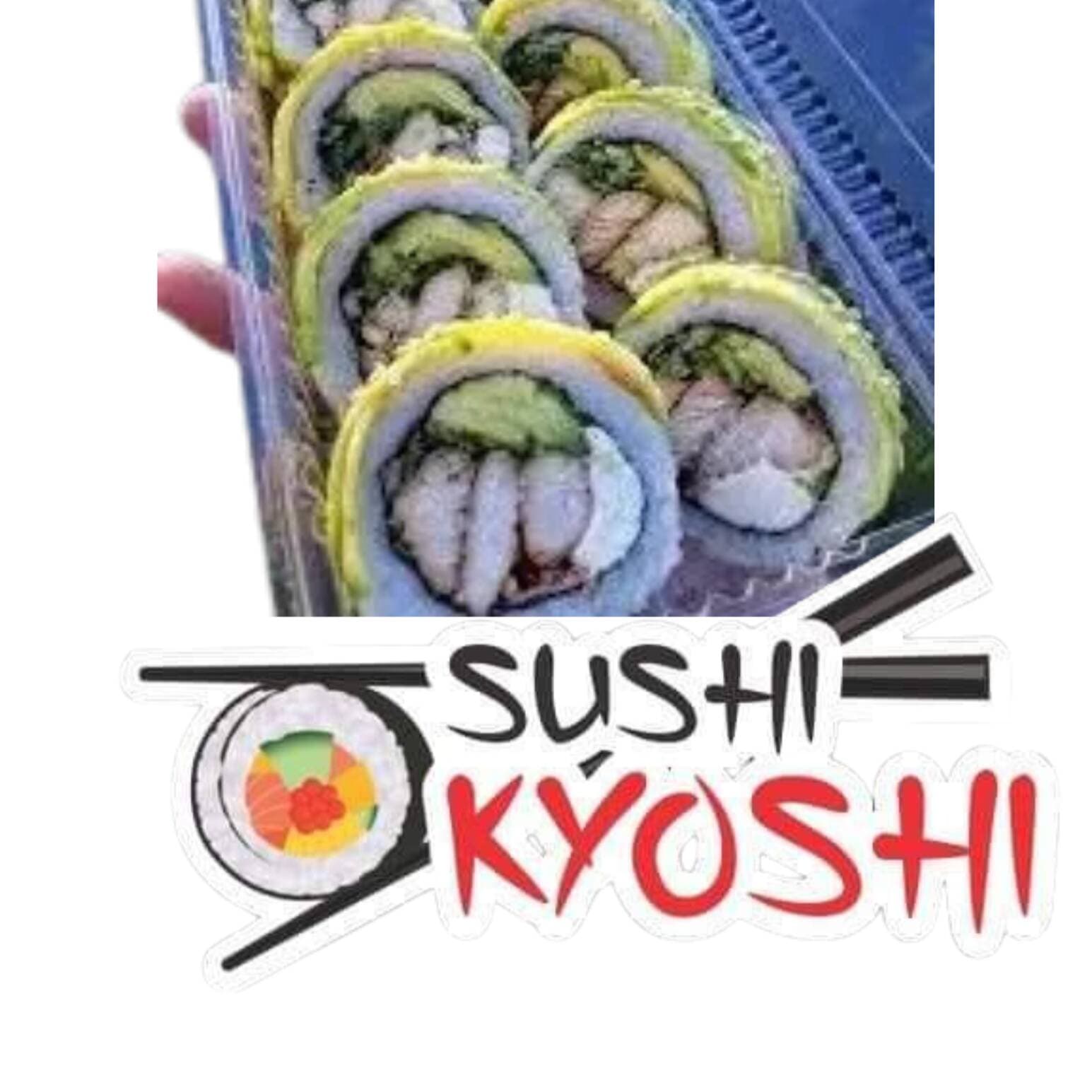 Sushi gigante con extra pollo
