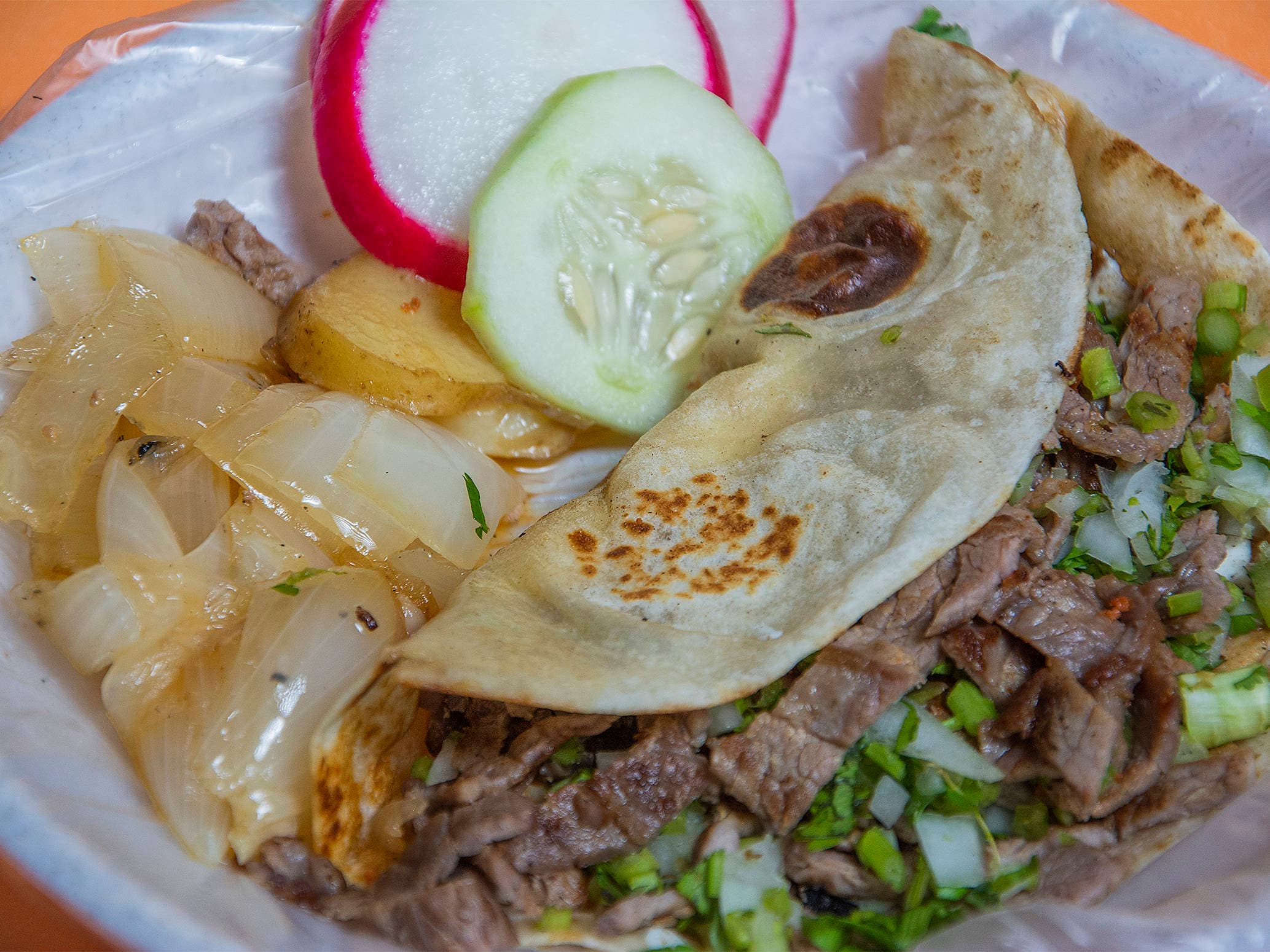 Quesadillas con Carne