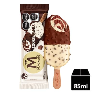 Paleta Helada Magnum Cookie Remix 85ML
