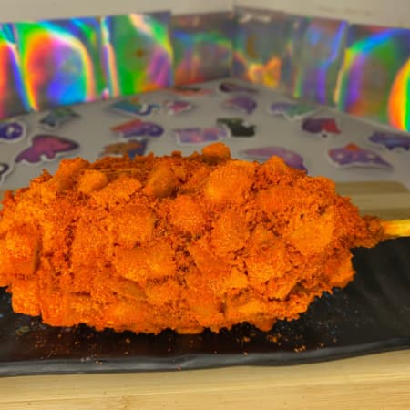 Banderilla con Papas Fritas