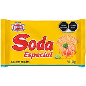 GALLETAS DONDE SODA ESPECIAL 151 G