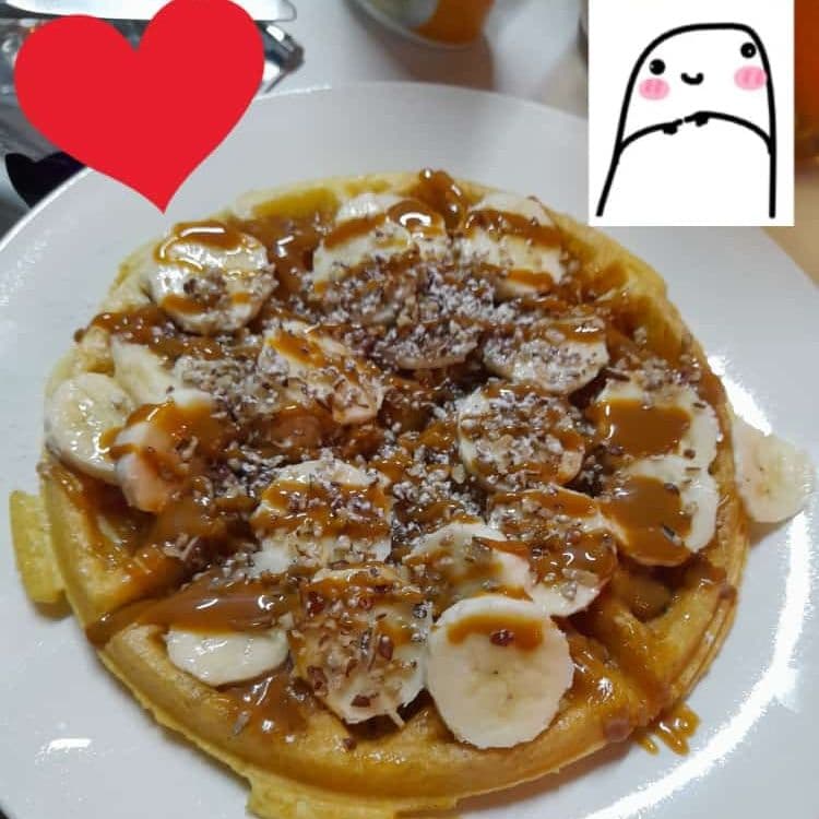Waffle Cacahuatosa