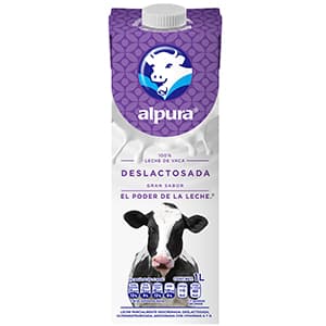LECHE ALPURA DESLACTOSADA 1 L
