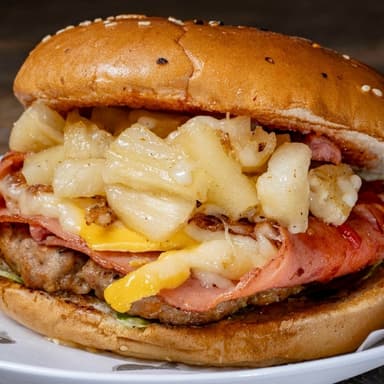 Hamburguesa Hawaiana