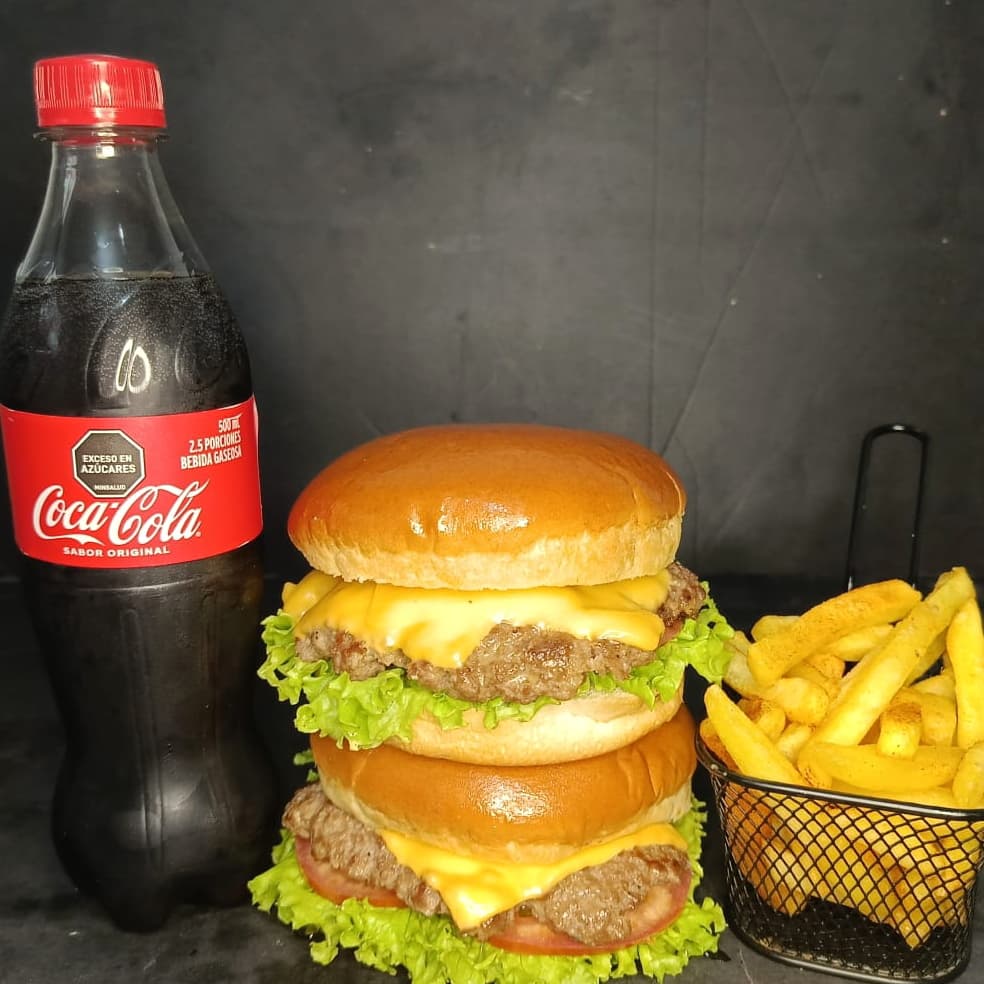 Combo-Promo 2 x 1 + Cocacola 500ml