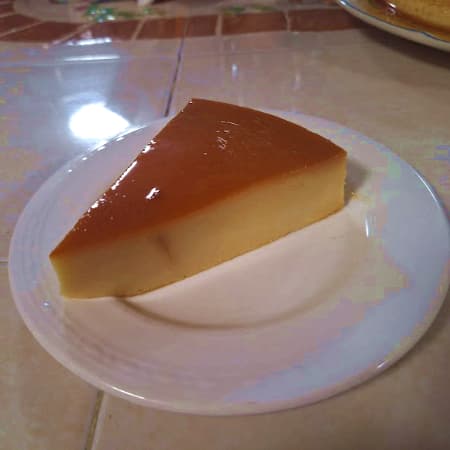 Rebanada de Flan Philadelphia