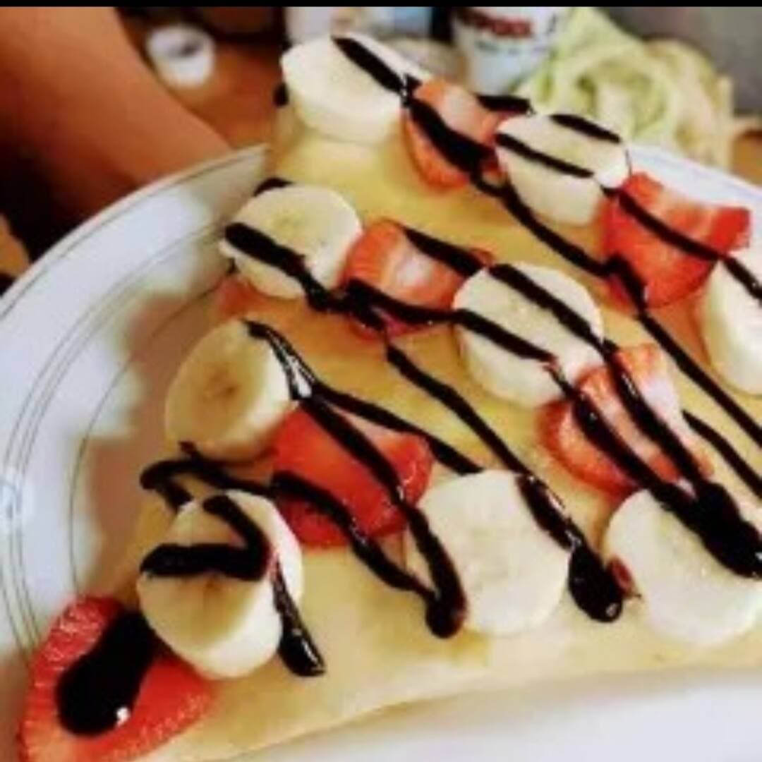 CAJETA, FRESAS Y PLÁTANO