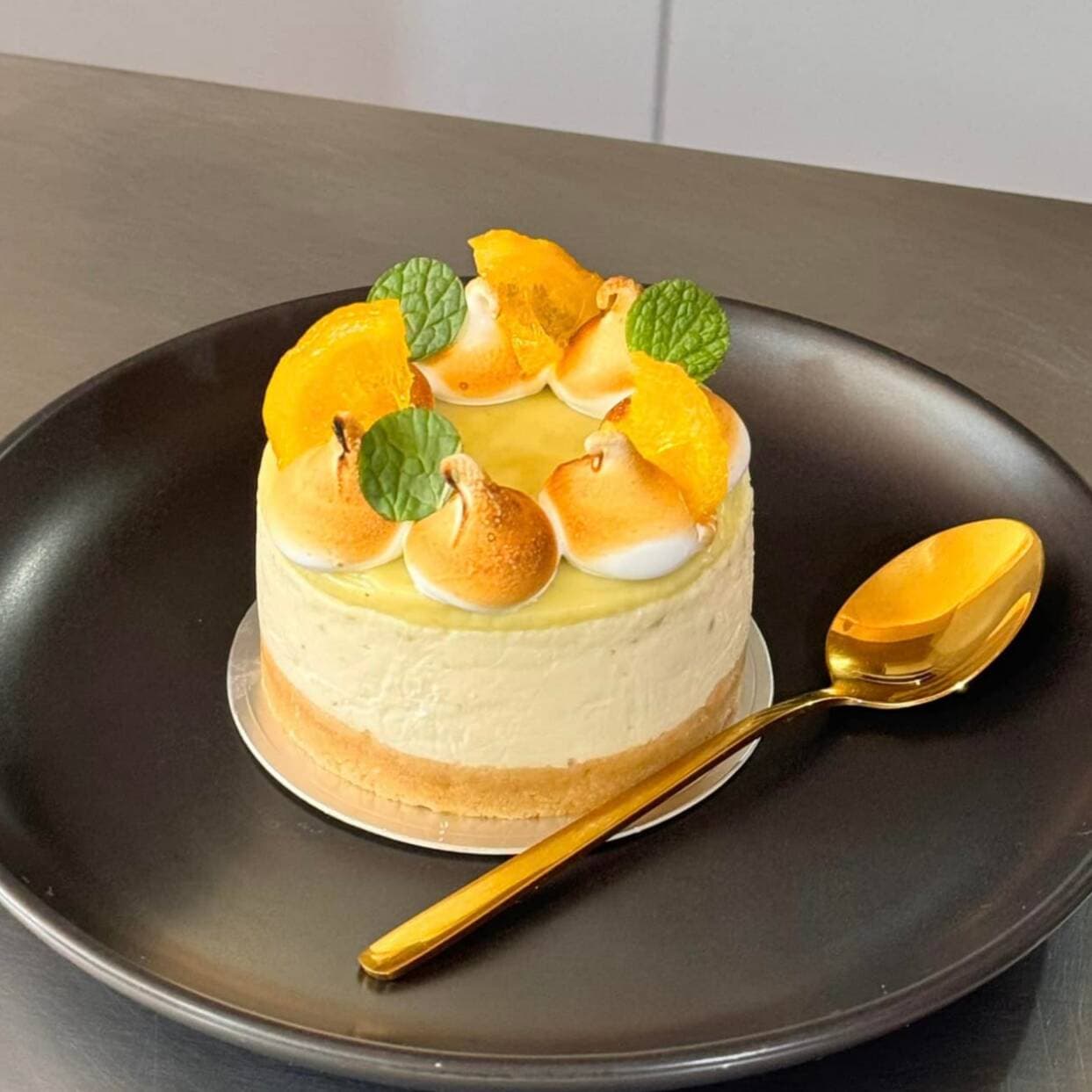 Cheesecake Horneado Individual Key Lime Pie