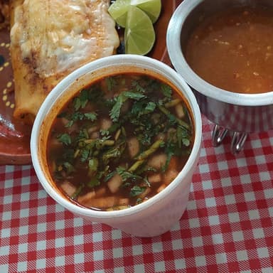 1 Birriamen + 1 Taco Dorado de Birria