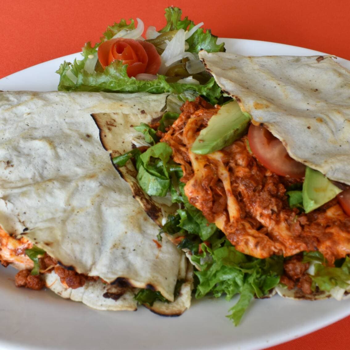 Tlayuda Vegetariana