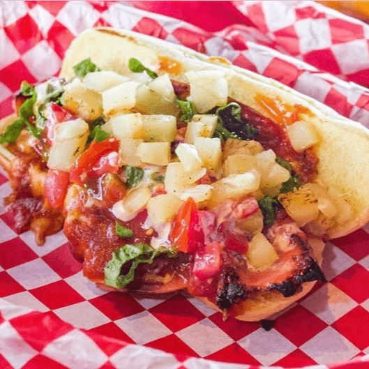 Hot Dog Hawaiano