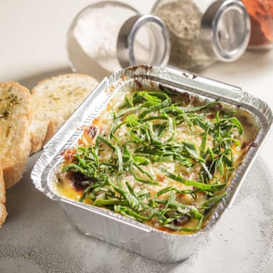 Lasagna Vegetariana + Bebida