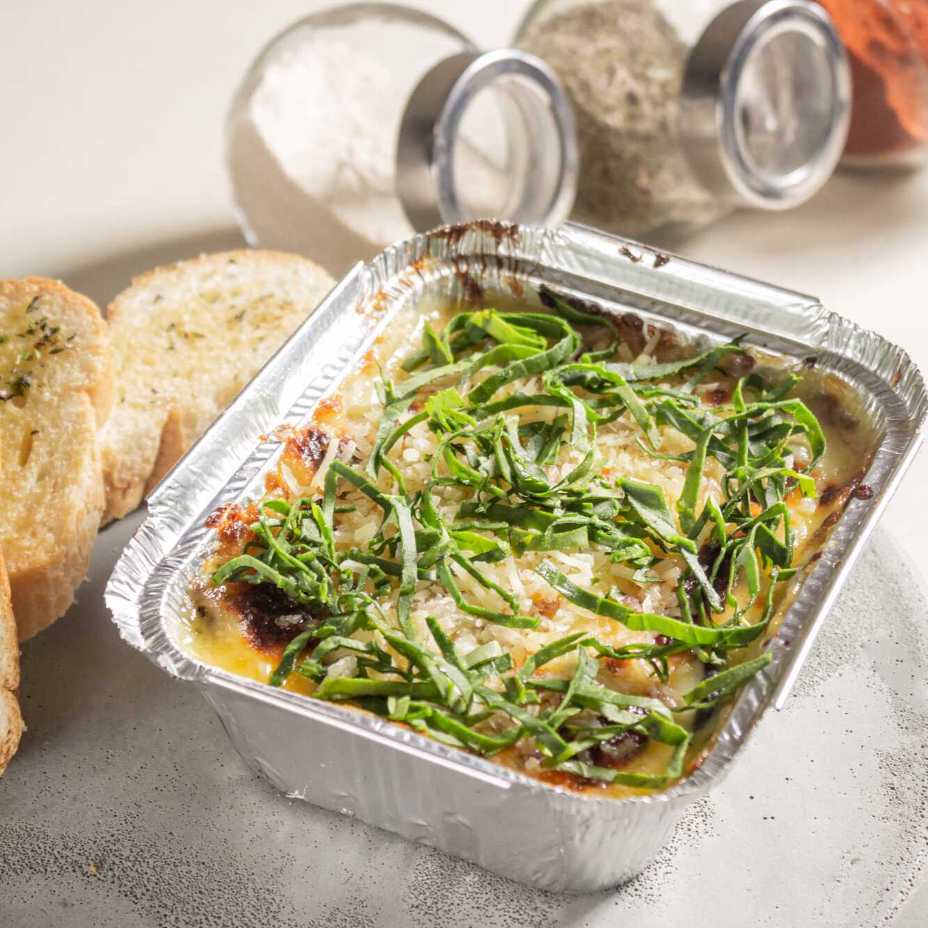 Lasagna Vegetariana + Bebida