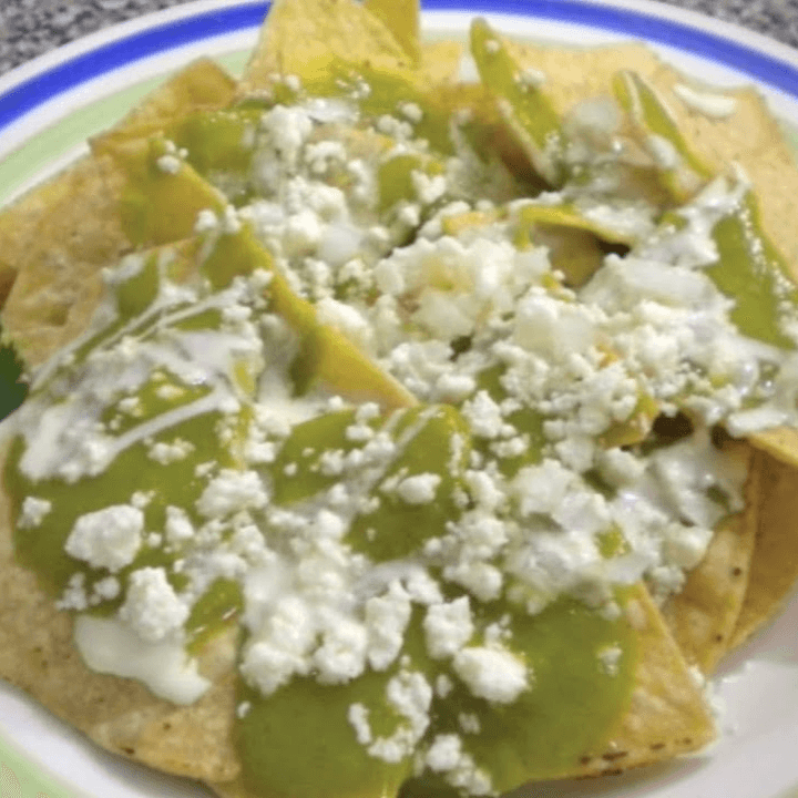 Chilaquiles naturales