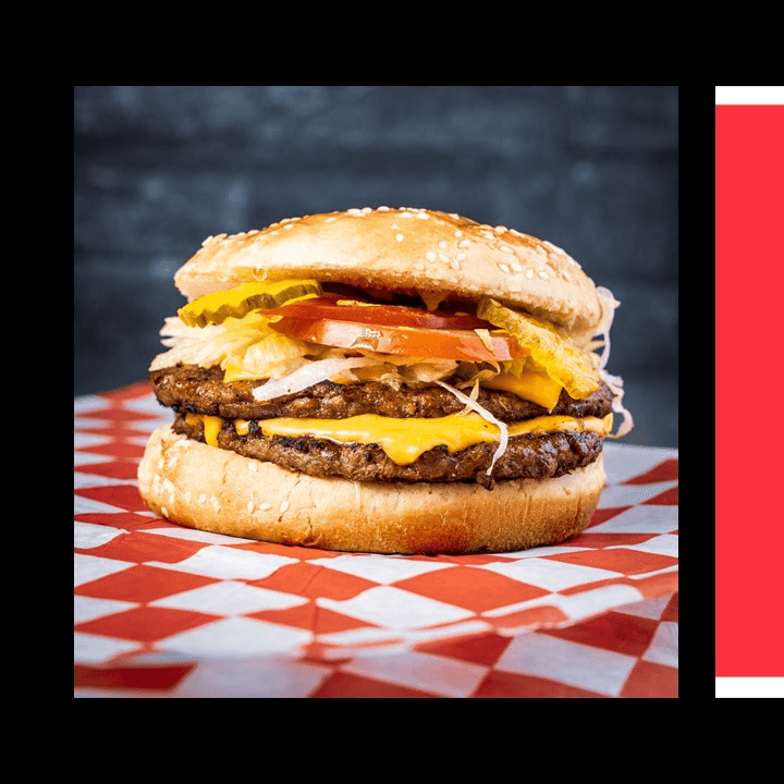 Burger Fan Doble con Queso