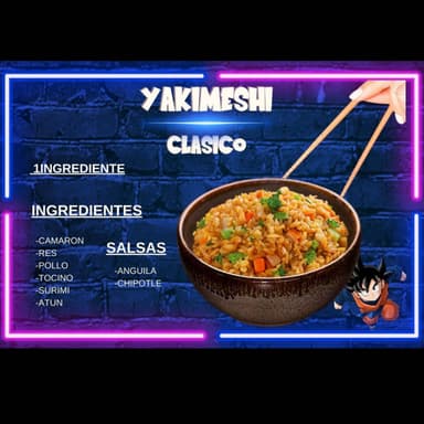 Yakimeshi 1 Ingrediente