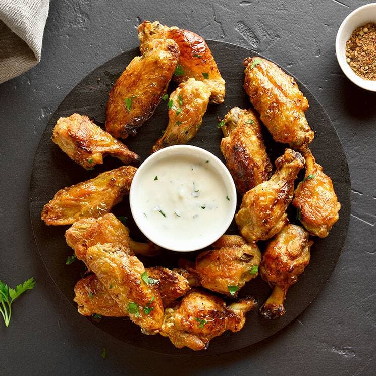 10 Alitas + Ranch