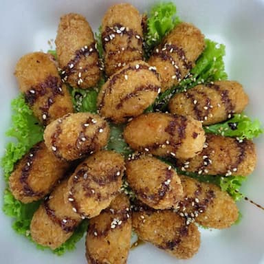 Croquetas de cangrejo