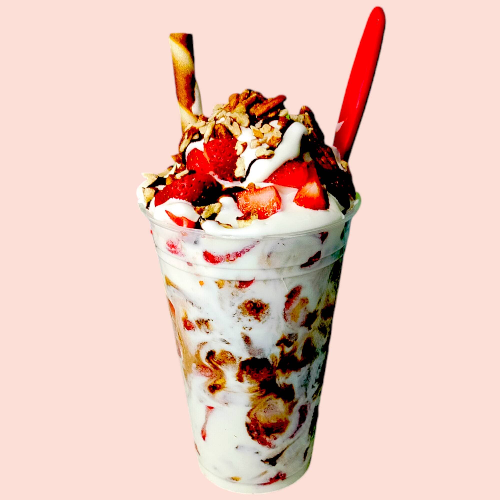 Frutas con Crema Grande