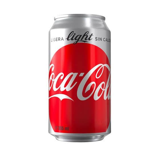 Coca Cola de lata light