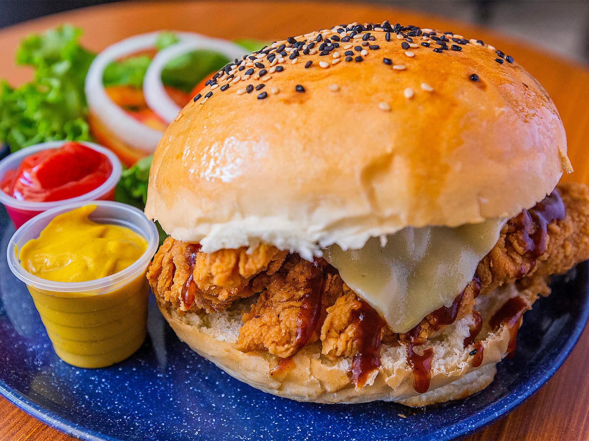 Hamburguesa Pollo Crunch