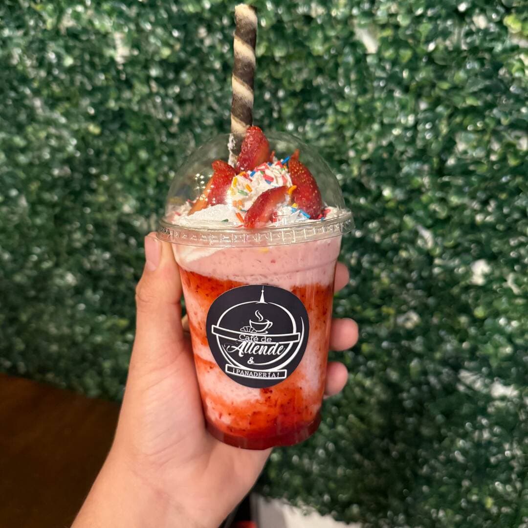 Malteada de Fresa