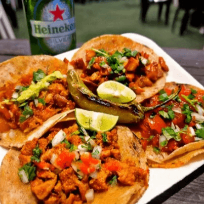 Taco Alambre, Barbacoa, Adobada, Pastor o Mix Esp