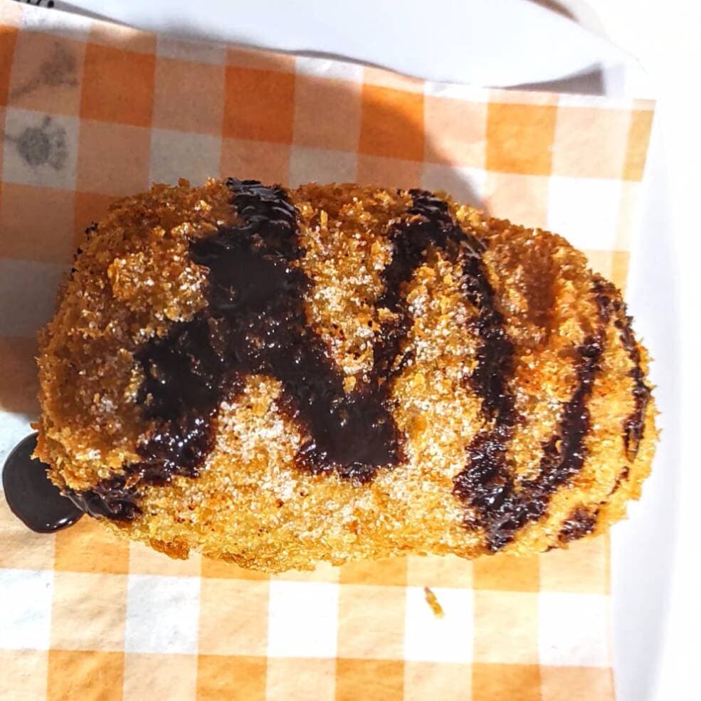 Corn Dog Kinder Delice