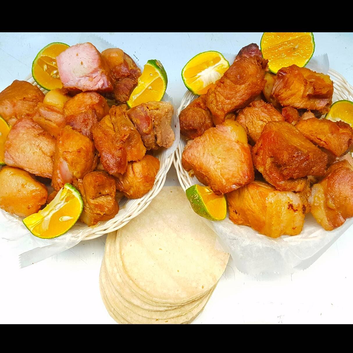 1 Kg. de Chicharrón de carne.