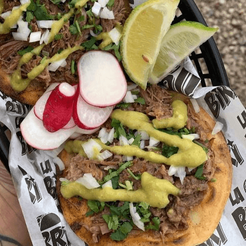 Tostada Sin Queso