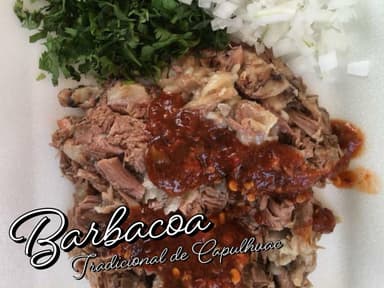 1/2 Kg de Barbacoa de Cordero