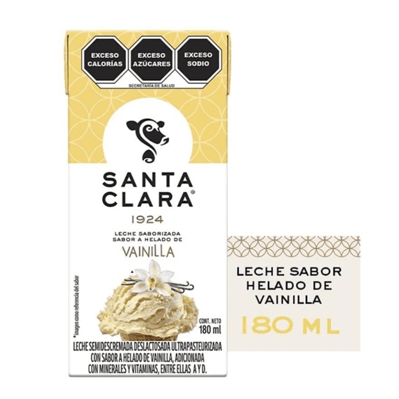 Leche Santa Clara 180 ML Vainilla