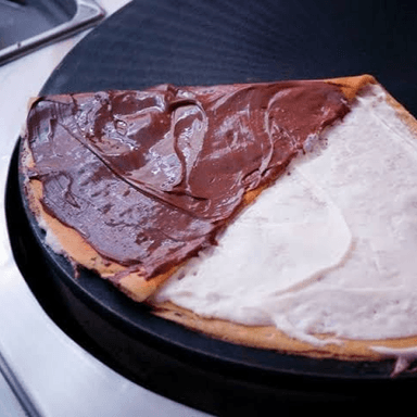 Crepa de Queso Filadelfia y NUTELLA