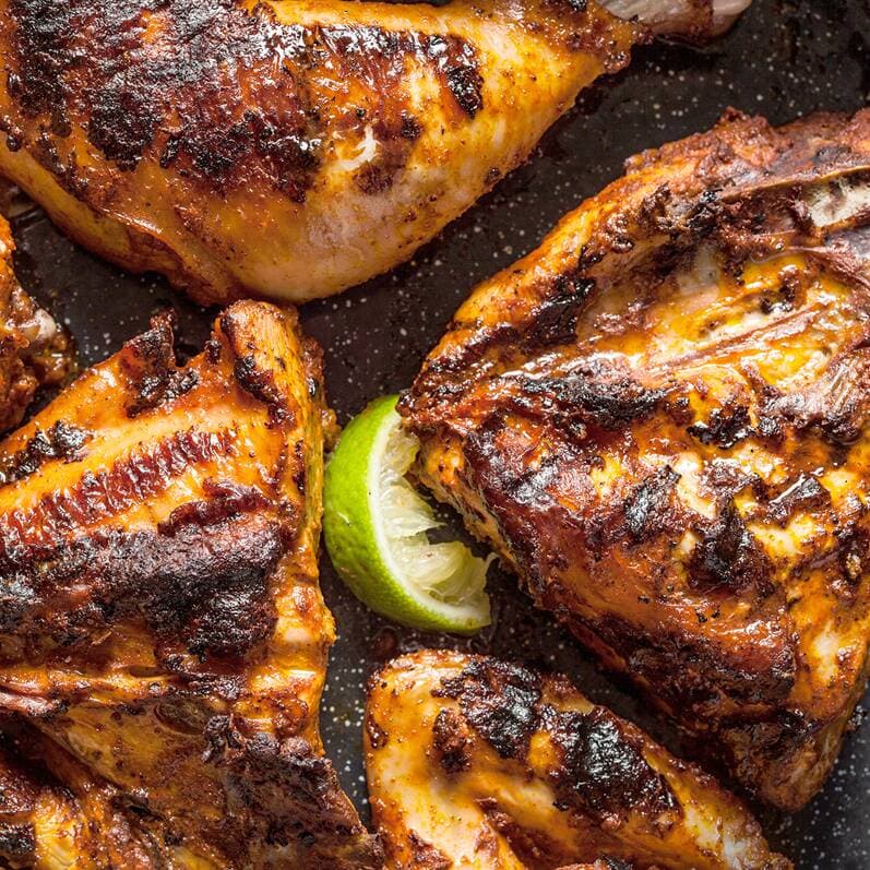 Medio Pollo Asado