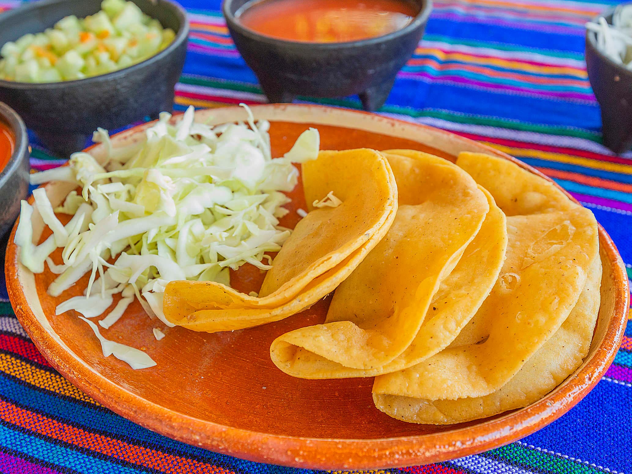 Taco Dorado de Frijol