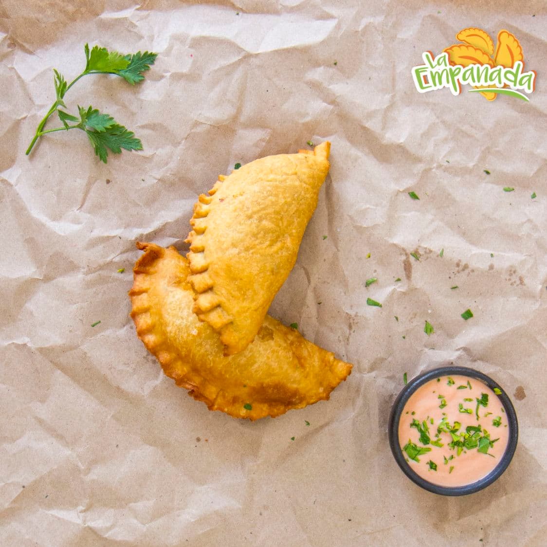 2 Empanada de Jamón y Queso + Empanada de Champiño