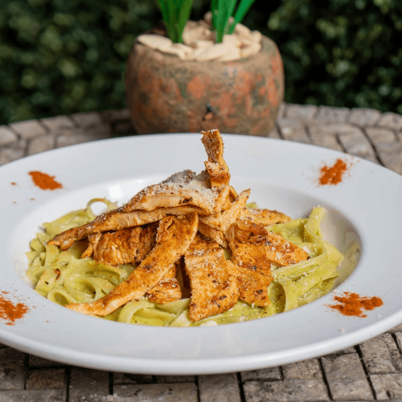 Pasta Campestre con pollo