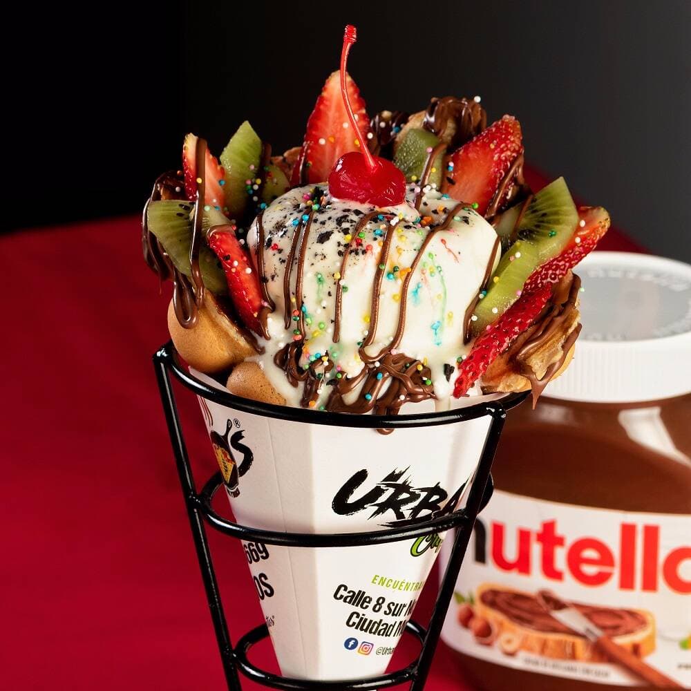 ⭐Waffle Nutella Especial
