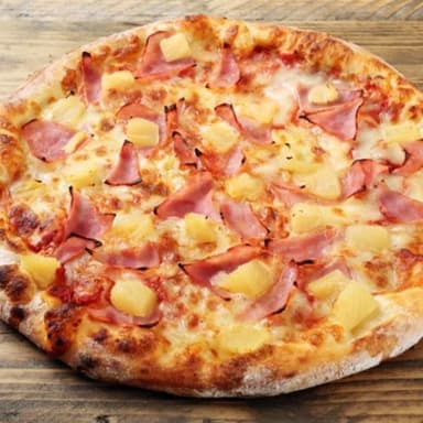 Pizza hawaiana  de 22 cm