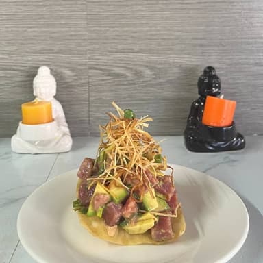 Tostada Wonton