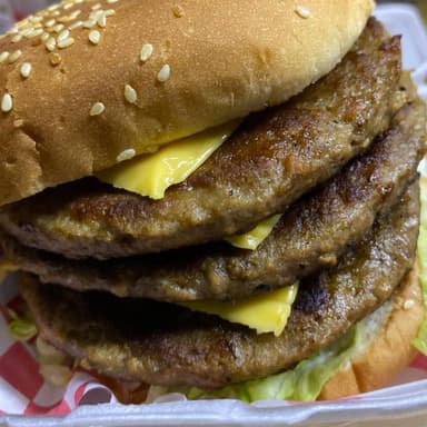 Hamburguesa Triple de Sirloin